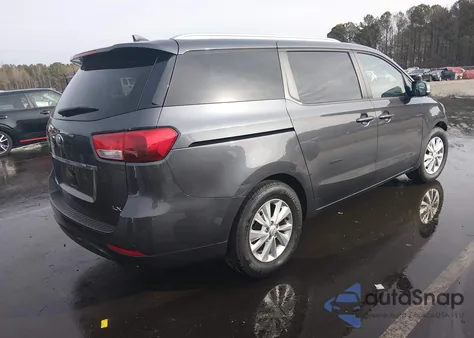 2017 Kia Sedona Lx from USA, damaged, VIN KNDMB5C12H6329269